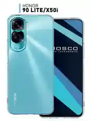 Чехол для Honor 90 Lite, Honor X50i матовый / прозрачный ROSCO силиконовый с защитой камер