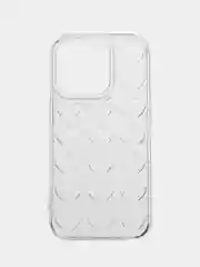 Прозрачный чехол сердечки на iPhone 11, 13, 13 про, 13 про макс, 14, 14 про