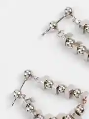 Бежевый серьги женские, разные модели