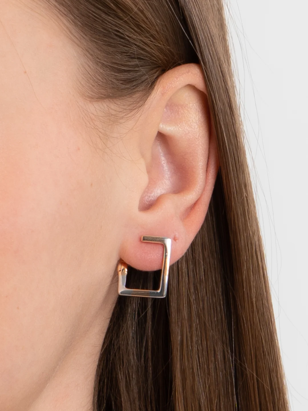 Золотой серьги-геометрия Xuping Jewelry