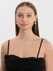 Серебряный серьги с жемчугом, бижутерия