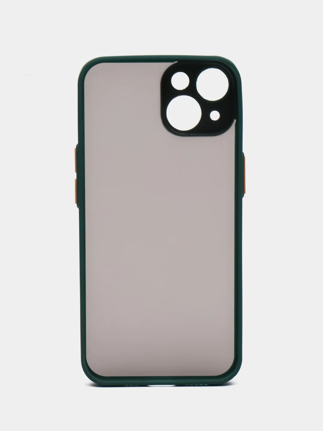 Морской чехол на iPhone 14 / Айфон 14 пластиковый, матовый, с цветными кнопками