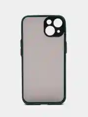Морской чехол на iPhone 14 / Айфон 14 пластиковый, матовый, с цветными кнопками