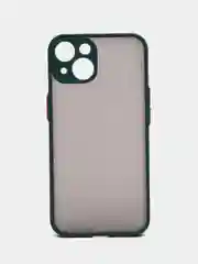 Морской чехол на iPhone 14 / Айфон 14 пластиковый, матовый, с цветными кнопками