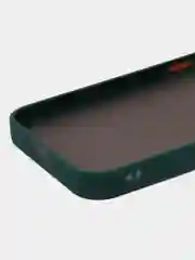 Морской чехол на iPhone 14 / Айфон 14 пластиковый, матовый, с цветными кнопками