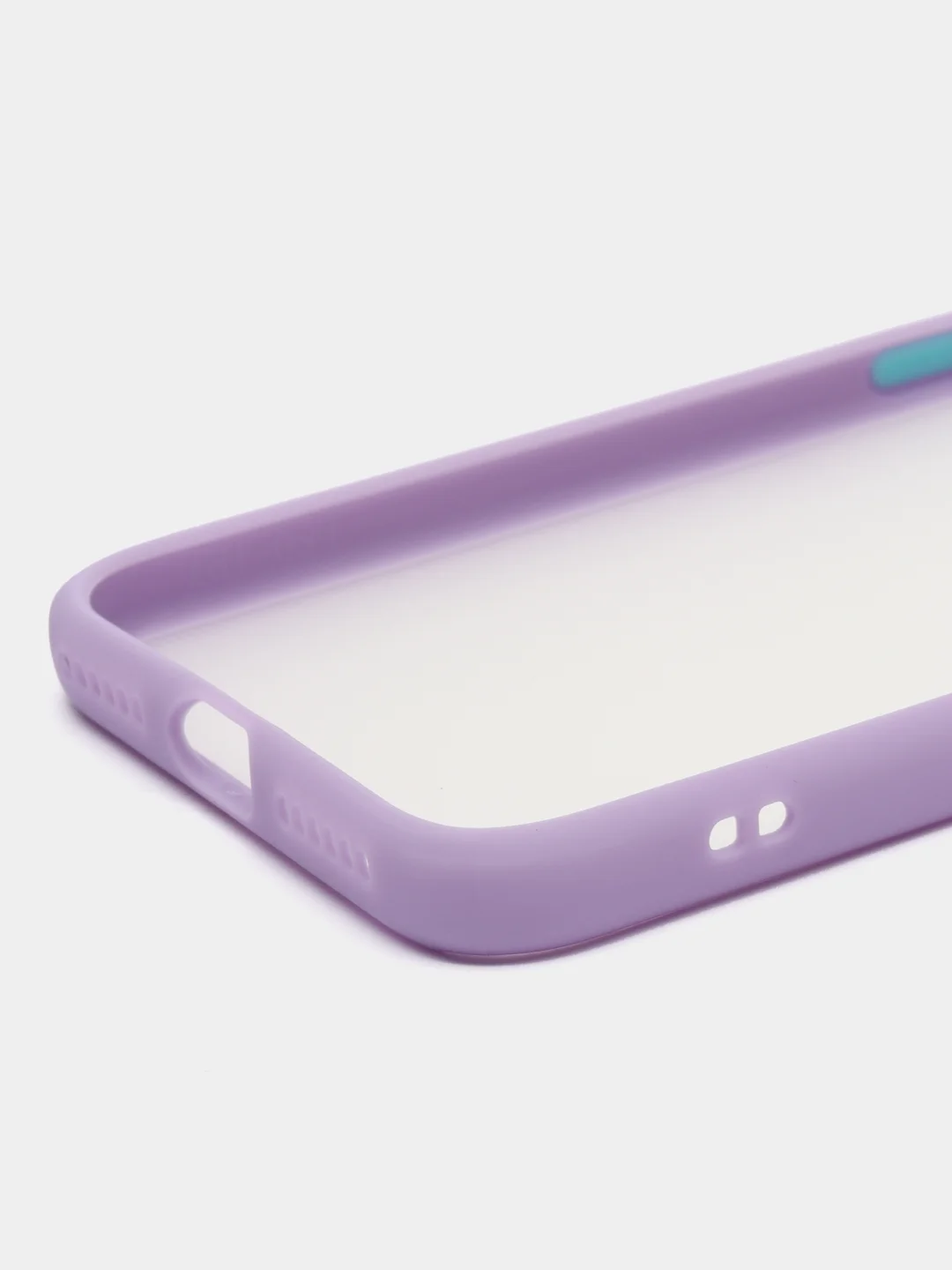 Красный iphone 7 / 8 / SE 2020 чехол матовый с цветными кнопками