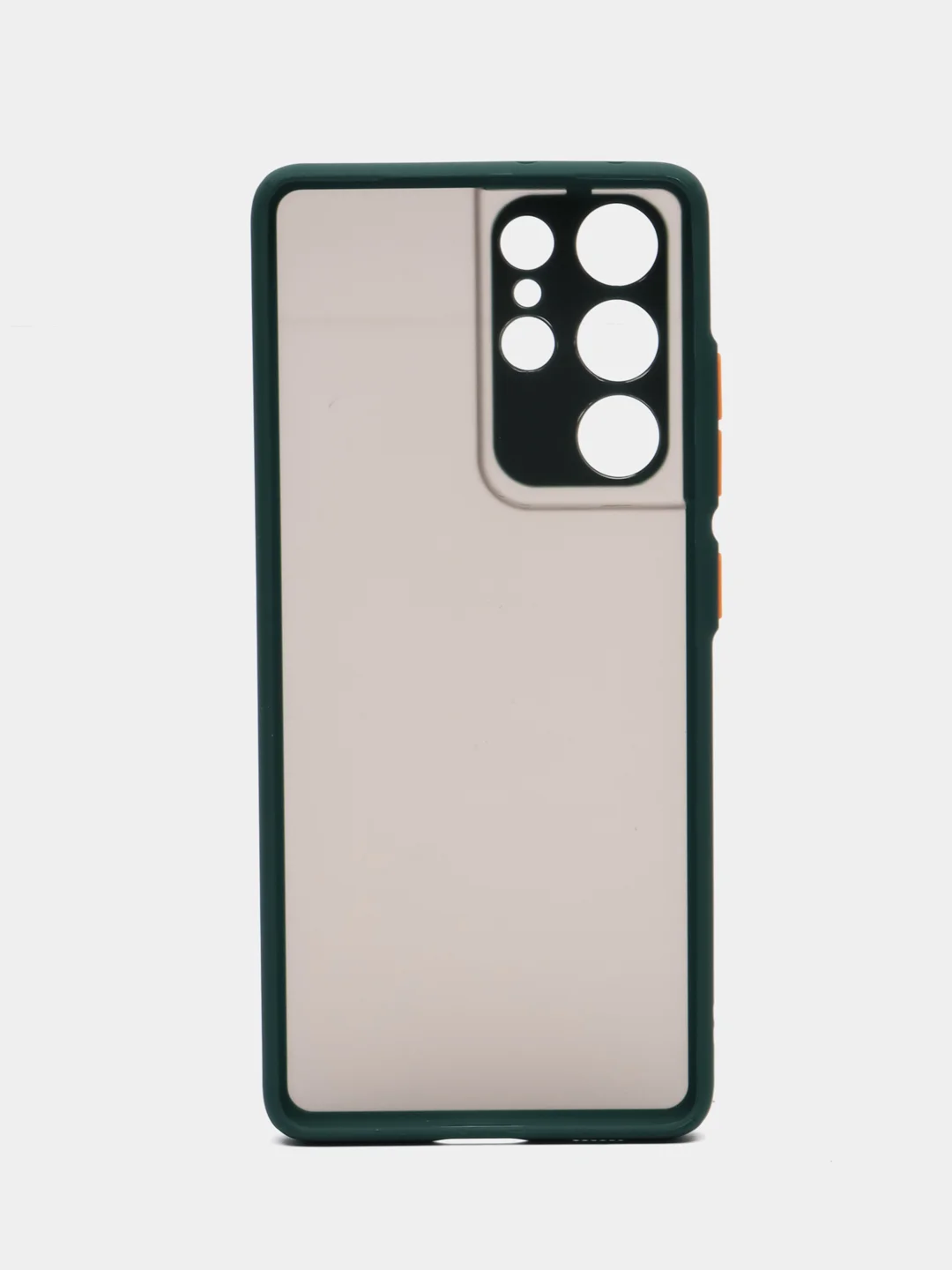 Морской чехол Samsung Galaxy S21 Ultra, Самсунг Галакси С21 Ультра, матовый, с цветными кнопками