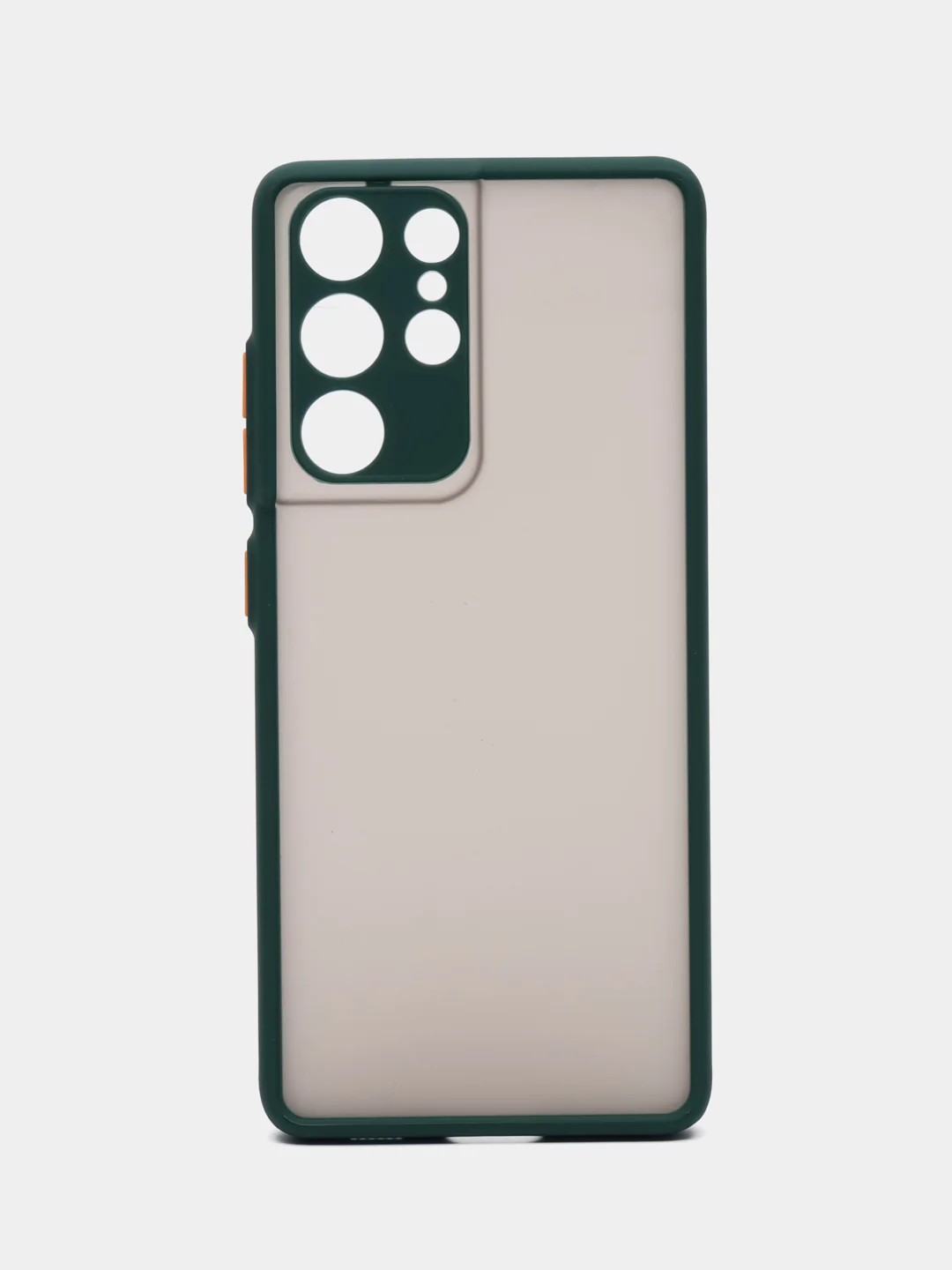 Морской чехол Samsung Galaxy S21 Ultra, Самсунг Галакси С21 Ультра, матовый, с цветными кнопками