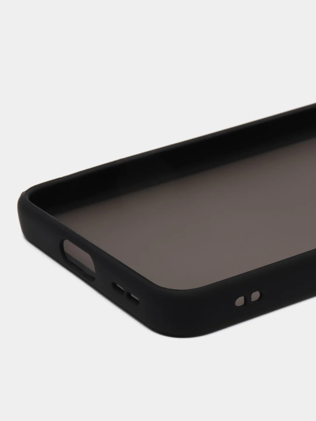 Синий чехол для Xiaomi Poco F4 / Сяоми Поко Ф4, пластиковый, матовый, с цветными кнопками