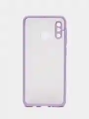 Лавандовый чехол Samsung Galaxy A20 / A30, Галакси А20 / А30 пластиковый матовый с цветными кнопками