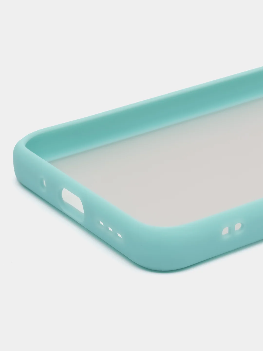 Бирюзовый чехол Xiaomi Redmi 9A, Сяоми Редми 9А пластиковый матовый с цветными кнопками