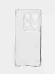 Прозрачный чехол Infinix Note 30 Vip (Инфиникс Нот 30 Вип), прозрачный, силиконовый, противоударный