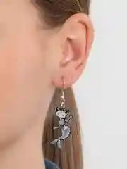 Серьги акриловые готические