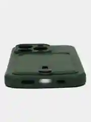 Салатовый чехол с карманом для карт для iPhone, Айфон 11, 13, 14, Pro, защита камеры