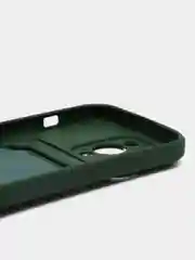 Салатовый чехол с карманом для карт для iPhone, Айфон 11, 13, 14, Pro, защита камеры