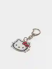 Бронзовый брелок для ключей акриловый Куроми, My Melody, Hello Kitty, двусторонний, аниме брелок