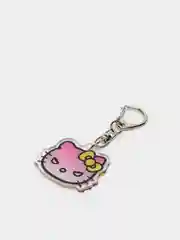 Бежевый меланж брелок для ключей акриловый Куроми, My Melody, Hello Kitty, двусторонний, аниме брелок