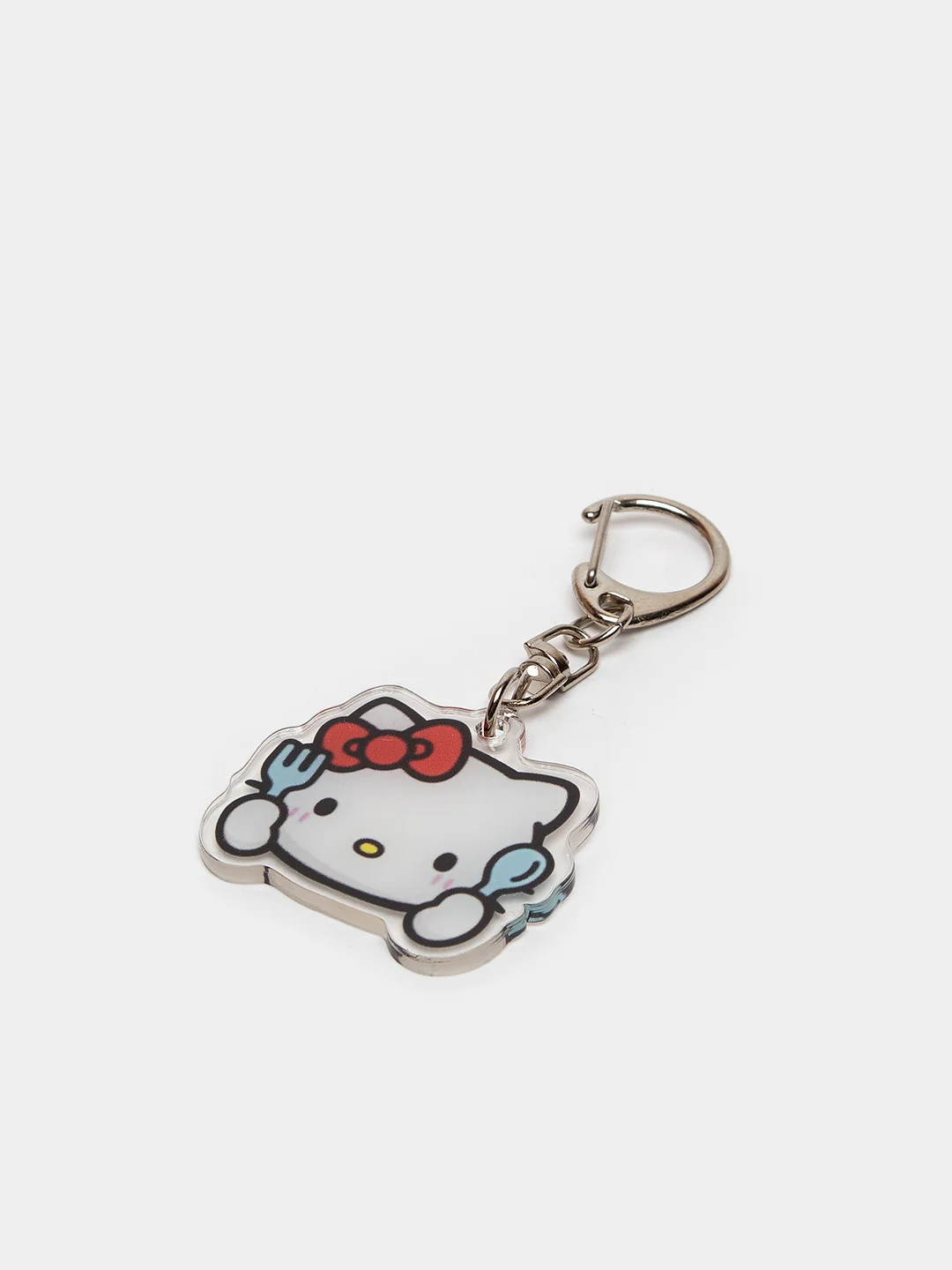 Багровый брелок для ключей акриловый Куроми, My Melody, Hello Kitty, двусторонний, аниме брелок