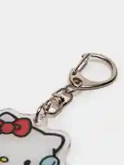 Багровый брелок для ключей акриловый Куроми, My Melody, Hello Kitty, двусторонний, аниме брелок