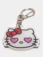 Бордовый брелок для ключей акриловый Куроми, My Melody, Hello Kitty, двусторонний, аниме брелок