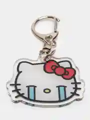 Бежевый брелок для ключей акриловый Куроми, My Melody, Hello Kitty, двусторонний, аниме брелок