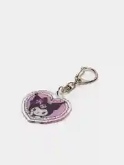 Золотистый хаки брелок для ключей акриловый Куроми, My Melody, Hello Kitty, двусторонний, аниме брелок