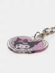 Золотистый хаки брелок для ключей акриловый Куроми, My Melody, Hello Kitty, двусторонний, аниме брелок