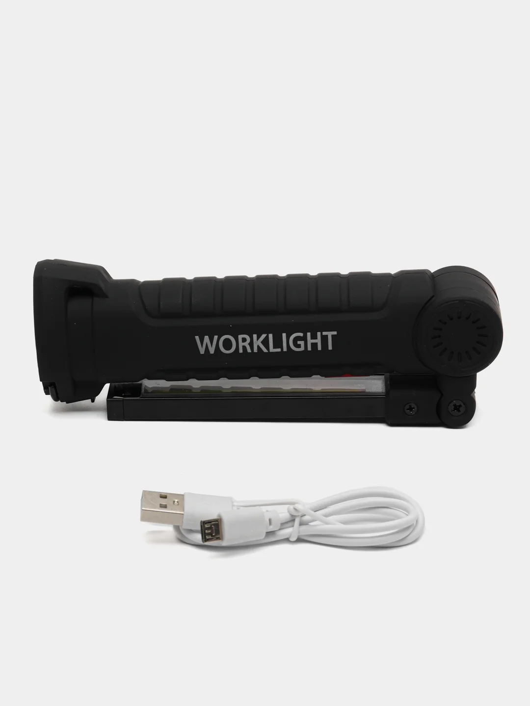 Фонарик светодиодный Worklight, с поворотной конструкцией, фонарь, с подвесным магнитом