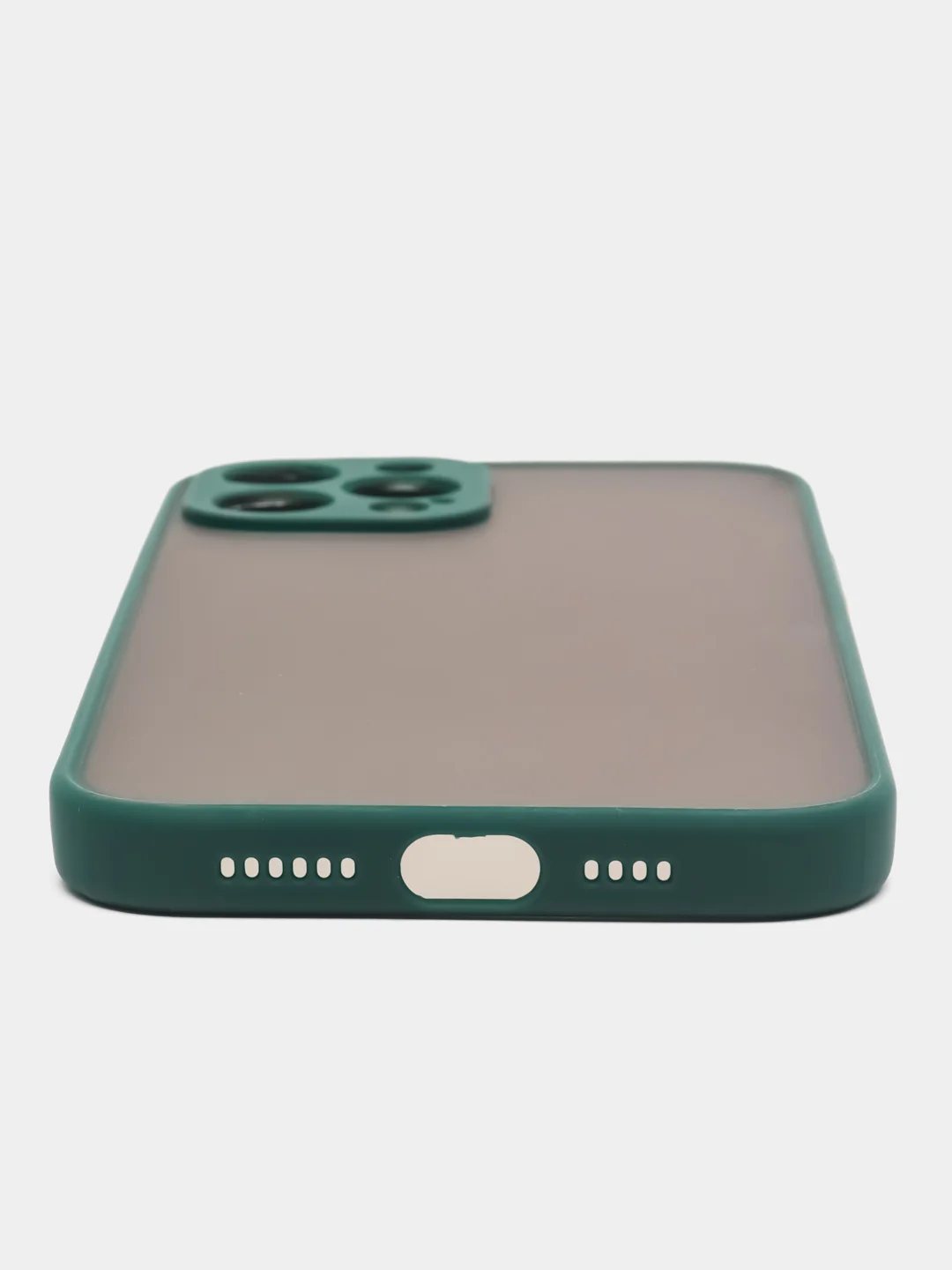 Морской чехол на iPhone 12 Pro Max / Айфон 12 Про Макс пластиковый, матовый, с цветными кнопками