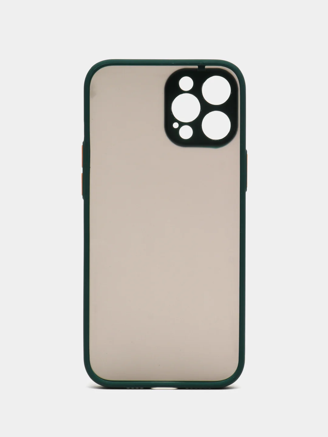 Морской чехол на iPhone 12 Pro Max / Айфон 12 Про Макс пластиковый, матовый, с цветными кнопками