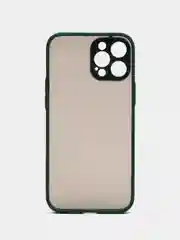 Морской чехол на iPhone 12 Pro Max / Айфон 12 Про Макс пластиковый, матовый, с цветными кнопками
