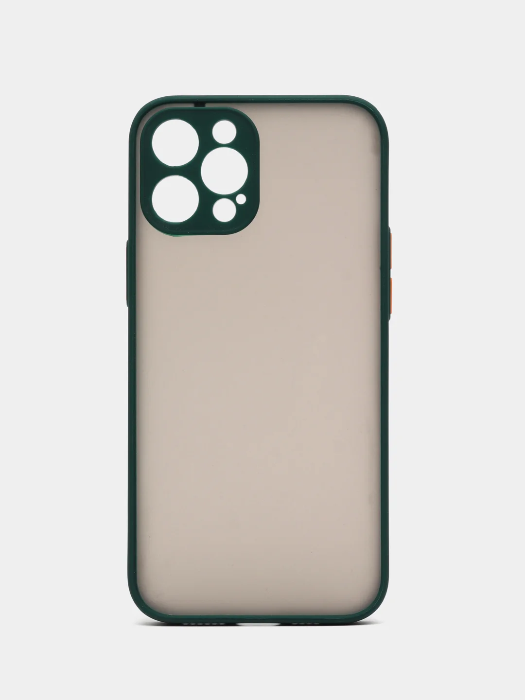 Морской чехол на iPhone 12 Pro Max / Айфон 12 Про Макс пластиковый, матовый, с цветными кнопками