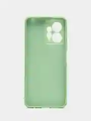 Бирюзовый чехол для Xiaomi Redmi Note 12 4G (Редми Нот 12 4Г), пластиковый, глянцевый