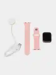 Розовый смарт часы, умные часы Smart Watch 8, 45мм, чип 2024