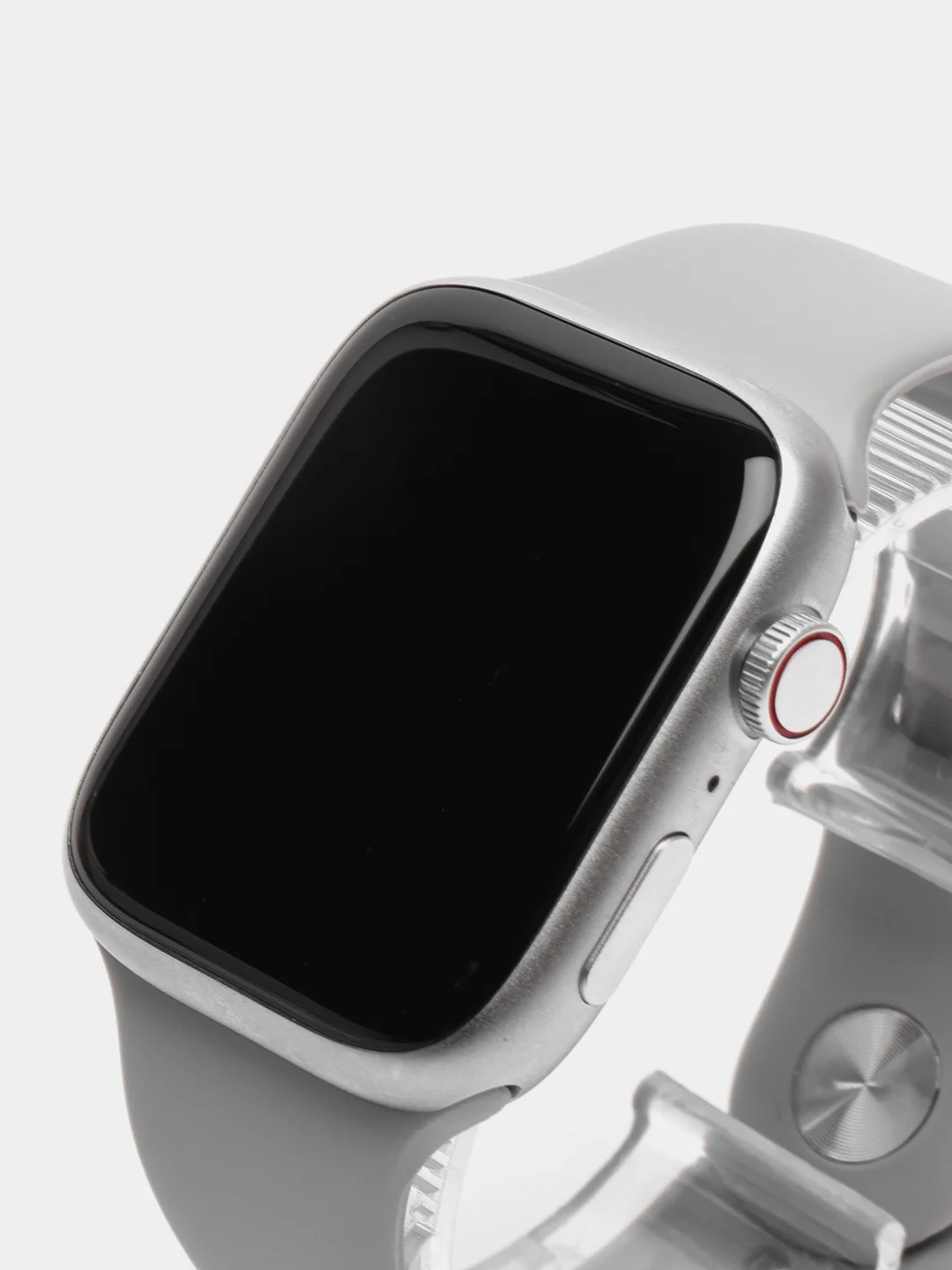 Серебряный смарт часы, умные часы Smart Watch 8, 45мм, чип 2024
