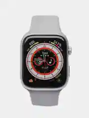 Серебряный смарт часы, умные часы Smart Watch 8, 45мм, чип 2024