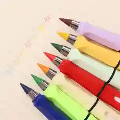 Вечный простой карандаш с ластиком, цветные карандаши набор вечных цветных карандашей