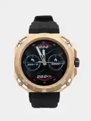 Золотой умные часы HW3 Cyber Smart Watch,46мм, iOS и Android/фитнес браслет для звонков/спортивные