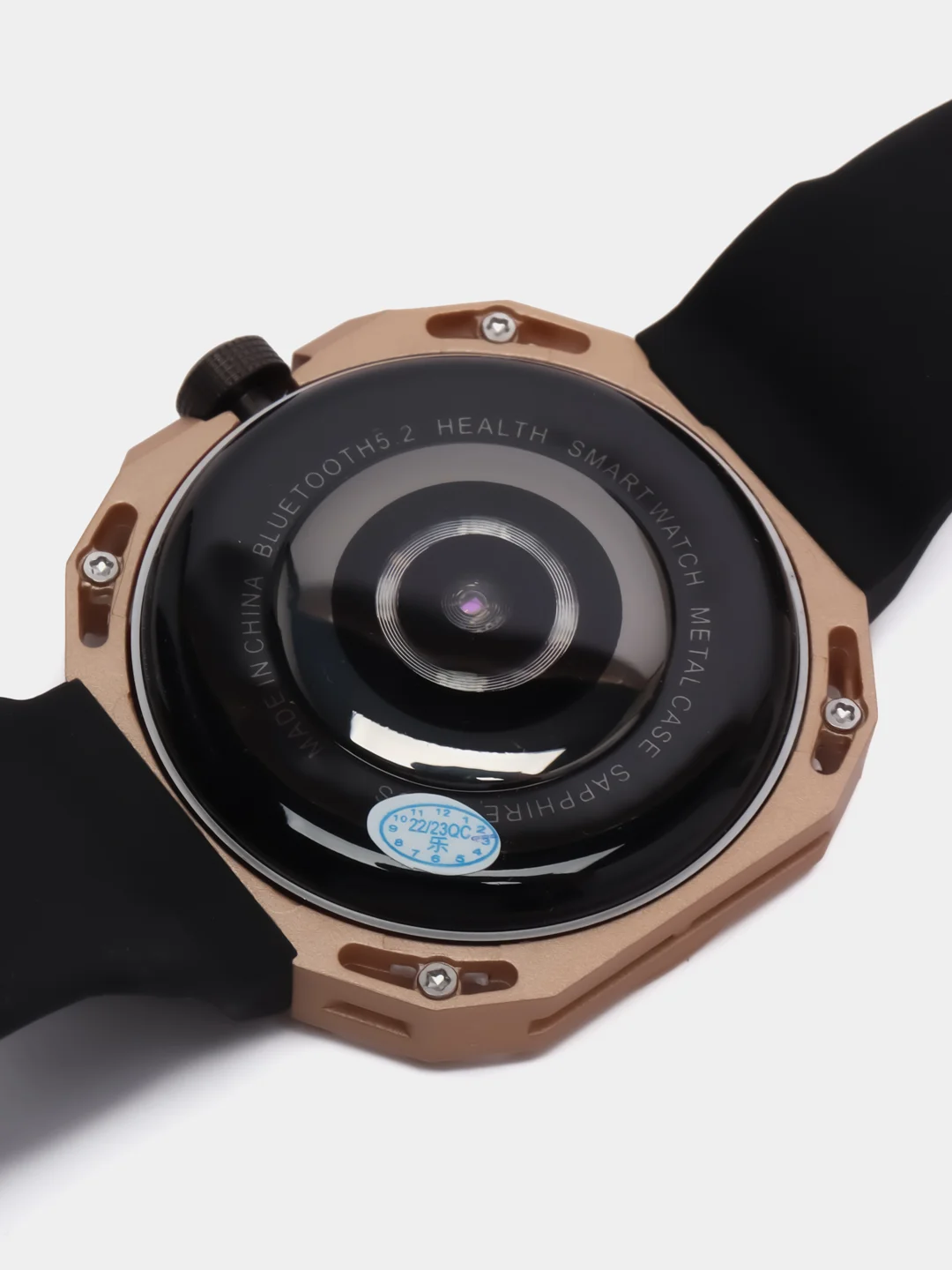 Золотой умные часы HW3 Cyber Smart Watch,46мм, iOS и Android/фитнес браслет для звонков/спортивные