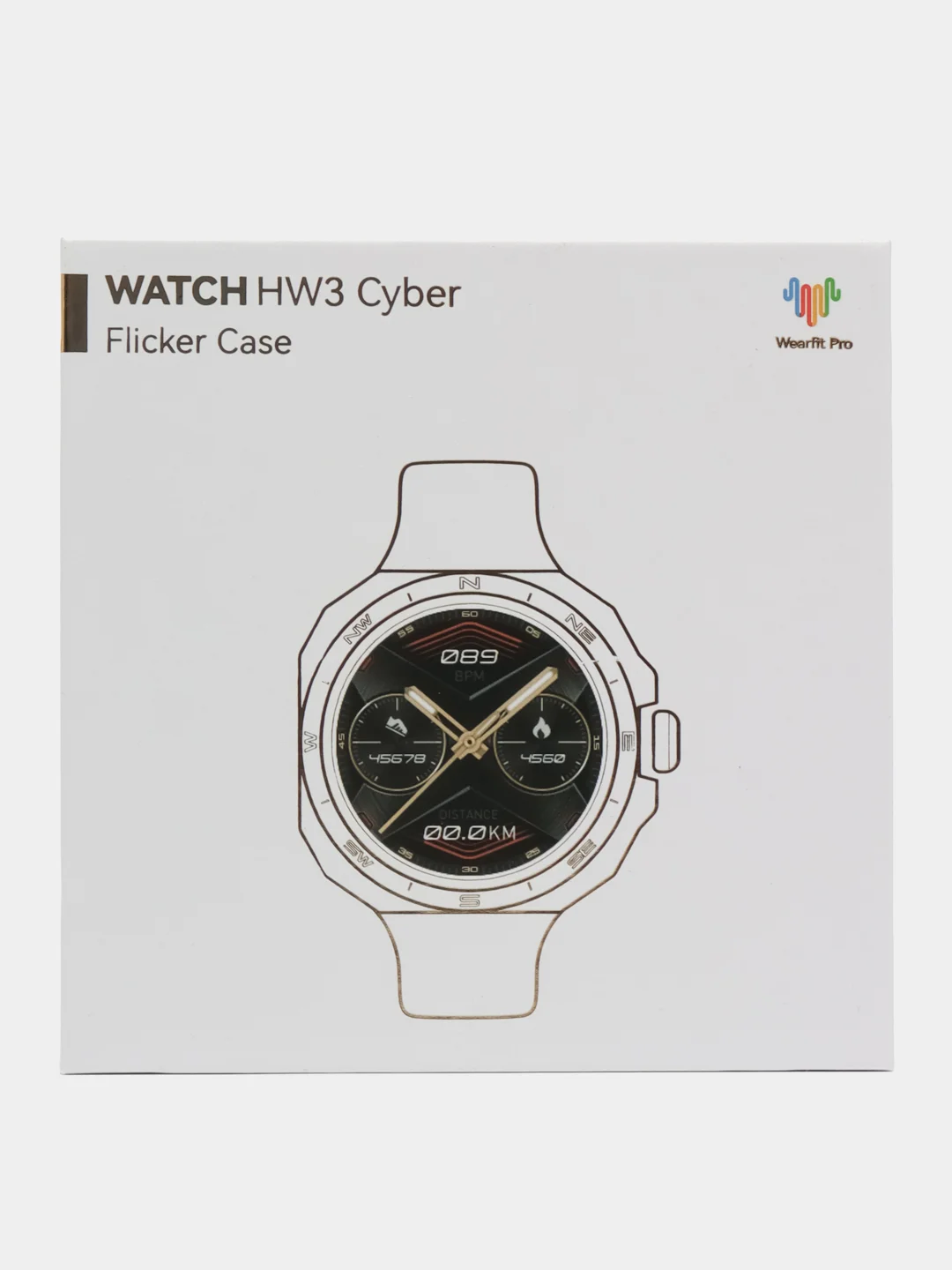 Розовый умные часы HW3 Cyber Smart Watch,46мм, iOS и Android/фитнес браслет для звонков/спортивные