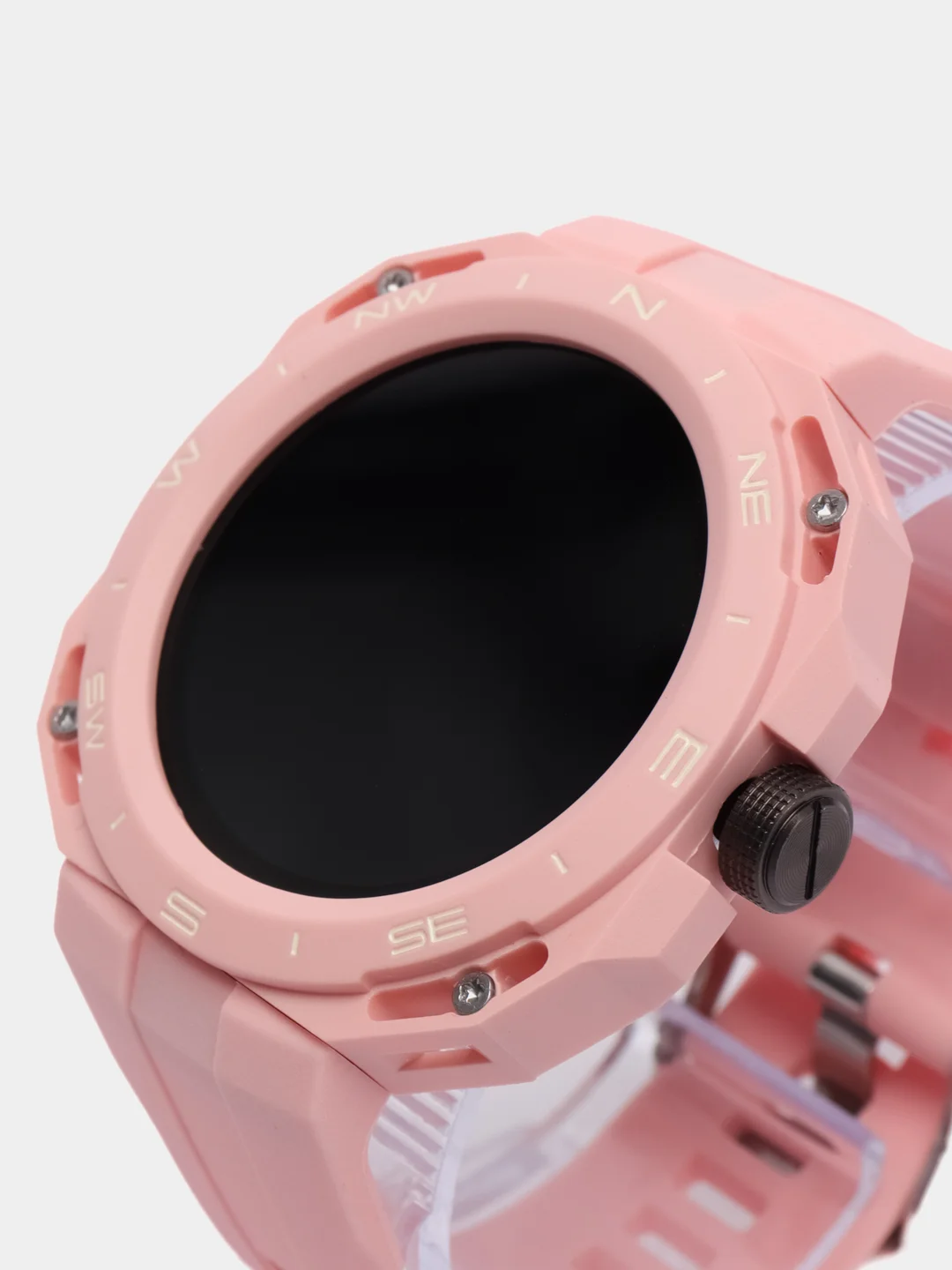 Розовый умные часы HW3 Cyber Smart Watch,46мм, iOS и Android/фитнес браслет для звонков/спортивные