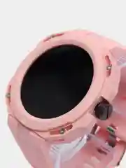 Розовый умные часы HW3 Cyber Smart Watch,46мм, iOS и Android/фитнес браслет для звонков/спортивные