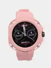 Розовый умные часы HW3 Cyber Smart Watch,46мм, iOS и Android/фитнес браслет для звонков/спортивные