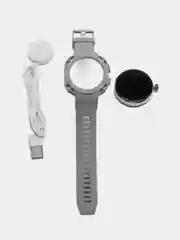 Розовый умные часы HW3 Cyber Smart Watch,46мм, iOS и Android/фитнес браслет для звонков/спортивные