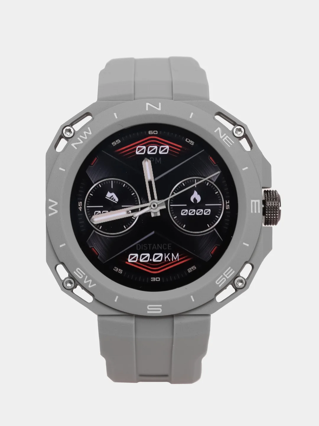 Серебряный умные часы HW3 Cyber Smart Watch,46мм, iOS и Android/фитнес браслет для звонков/спортивные