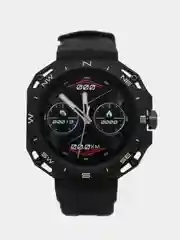 Черный умные часы HW3 Cyber Smart Watch,46мм, iOS и Android/фитнес браслет для звонков/спортивные