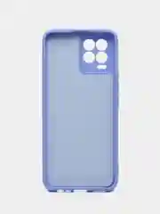 Сиреневый чехол Silicone Cover для Realme 8/8 Pro (Реалми 8/8 про), силиконовый