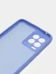 Сиреневый чехол Silicone Cover для Realme 8/8 Pro (Реалми 8/8 про), силиконовый