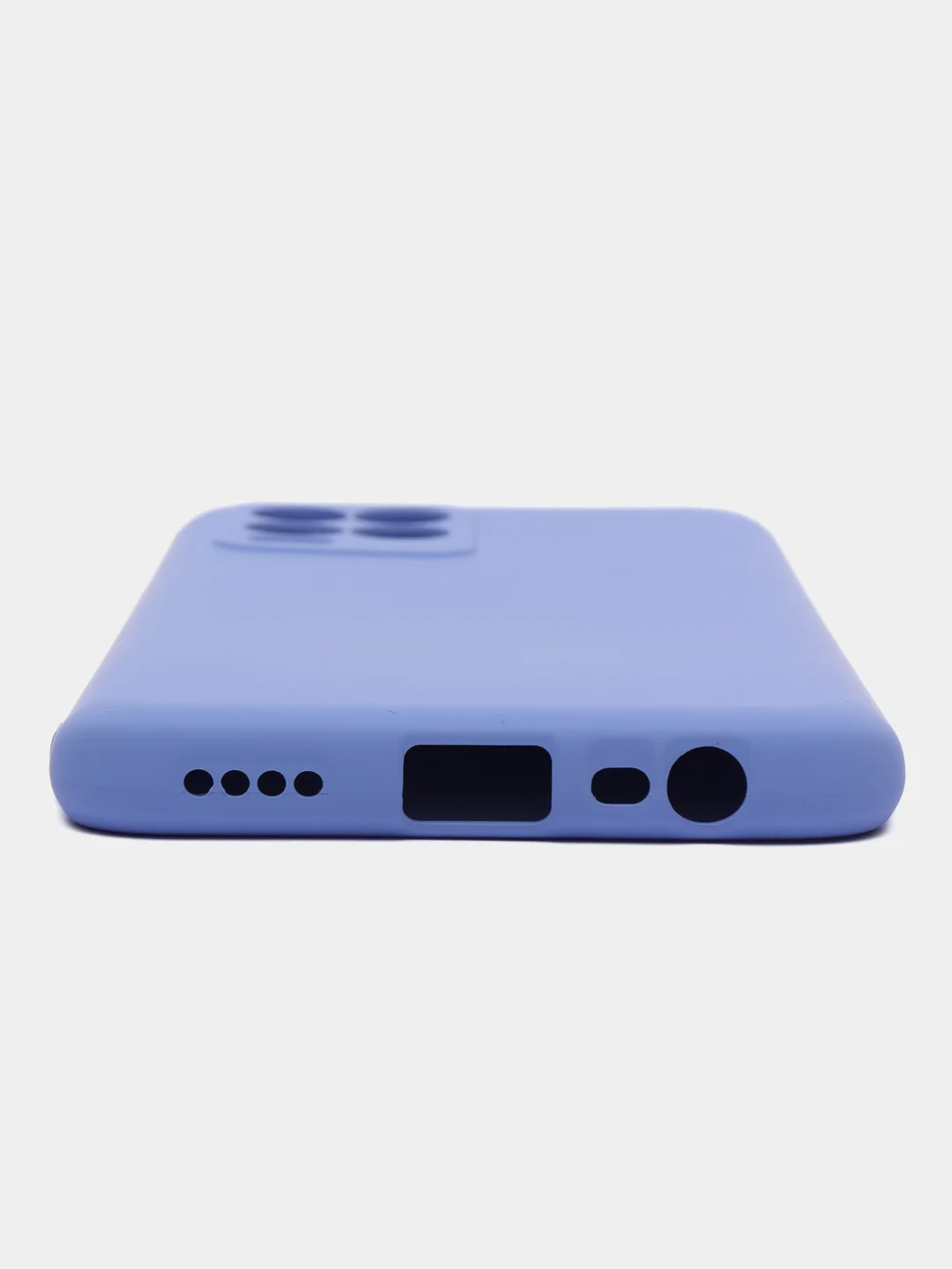 Сиреневый чехол Silicone Cover для Realme 8/8 Pro (Реалми 8/8 про), силиконовый