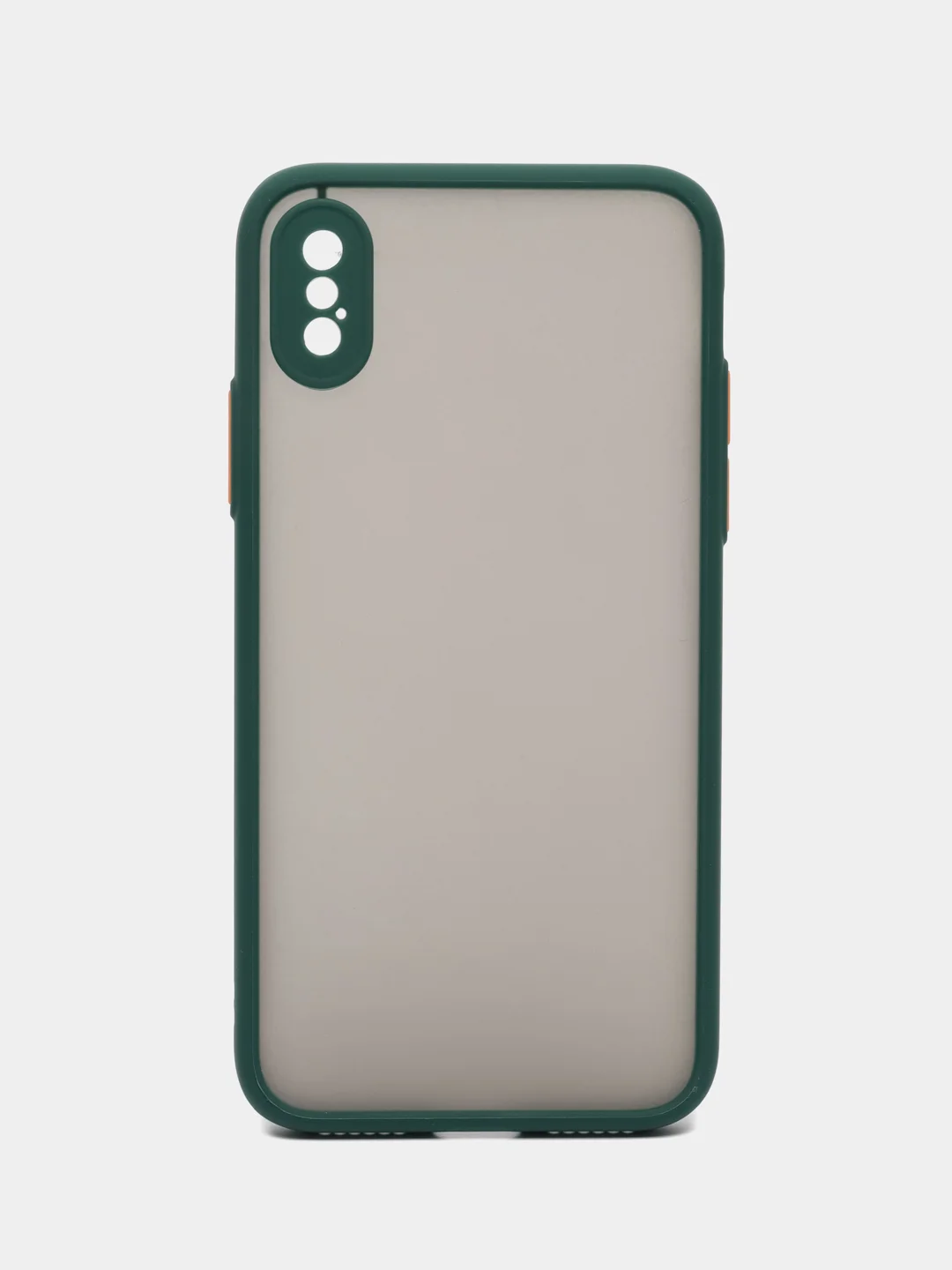 Морской чехол Apple iPhone X / Xs, Айфон Х / Хс пластиковый, матовый, с цветными кнопками